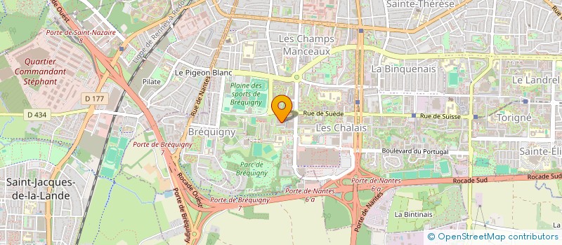 localisation de l'entreprise COMPAGNIE FELICITA  RENNES