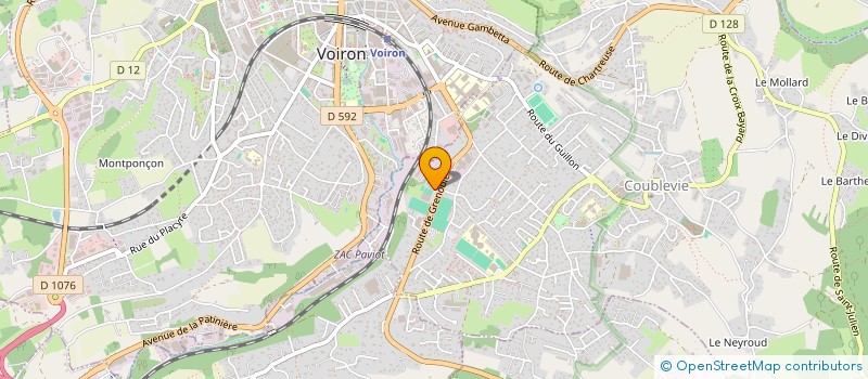 localisation de l'entreprise COMPAGNIE FERMIERE DE CHARTREUSE  COUBLEVIE