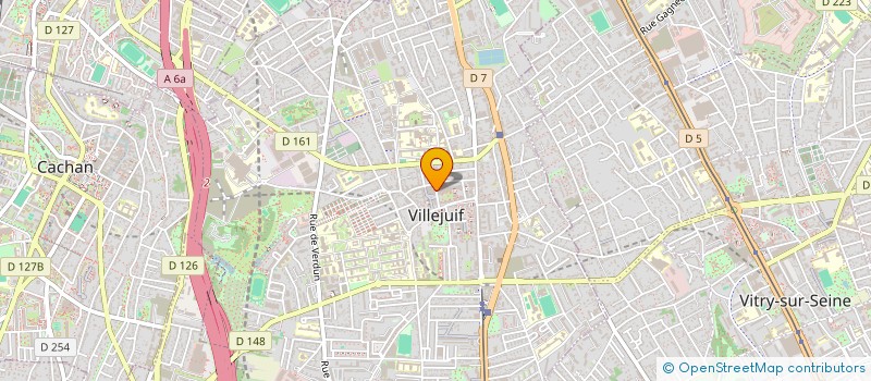 localisation de l'entreprise COMPAGNIE FEU FOLLET à VILLEJUIF