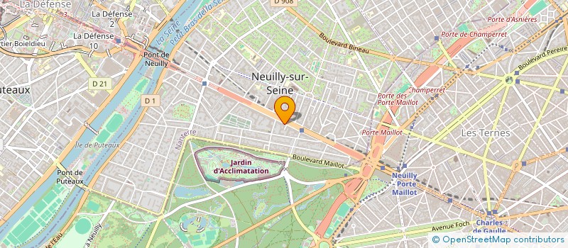 localisation de l'entreprise COMPAGNIE FIDUCIAIRE DE NEUILLY à NEUILLY-SUR-SEINE