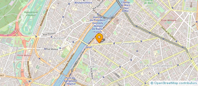 localisation de l'entreprise COMPAGNIE FIDUCIAIRE GOUVION SAINT-CYR  PARIS