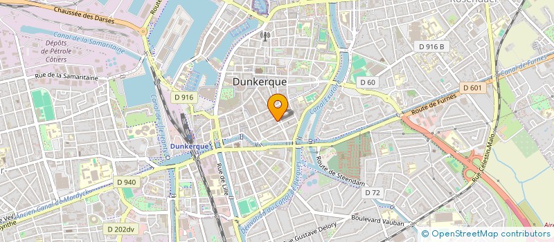 localisation de l'entreprise COMPAGNIE FIDUCIAIRE VENDOME à DUNKERQUE