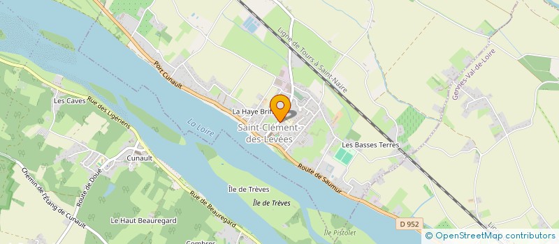 localisation de l'entreprise COMPAGNIE FIGUR'THEATRE - SEMILLA CORAZON  SAINT-CLEMENT-DES-LEVEES