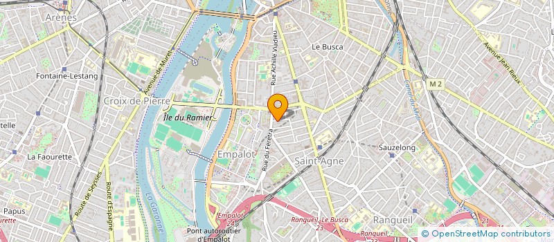 localisation de l'entreprise COMPAGNIE FIGURE LIBRE à TOULOUSE