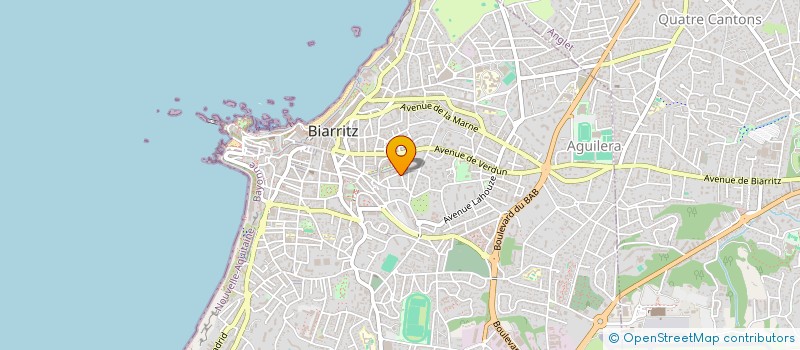localisation de l'entreprise COMPAGNIE FILLES DE LA CHARITE à BIARRITZ