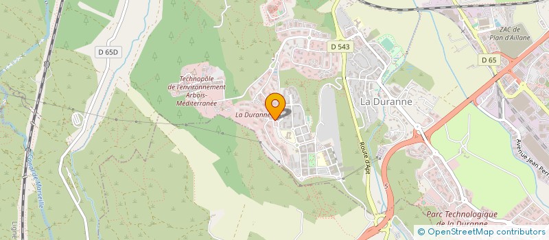 localisation de l'entreprise COMPAGNIE FINANCIERE COLLINE ANFA à AIX-EN-PROVENCE