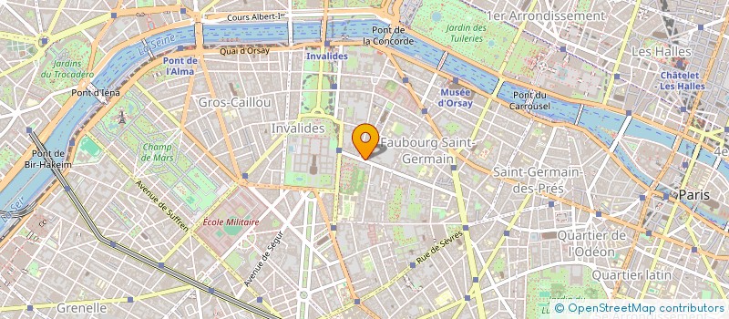 localisation de l'entreprise COMPAGNIE FINANCIERE CORCHIA  PARIS