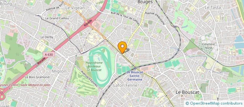 localisation de l'entreprise COMPAGNIE FINANCIERE D'AQUITAINE à MERIGNAC