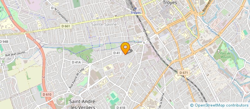 localisation de l'entreprise COMPAGNIE FINANCIERE D'INVESTISSEMENT à SAINT-ANDRE-LES-VERGERS