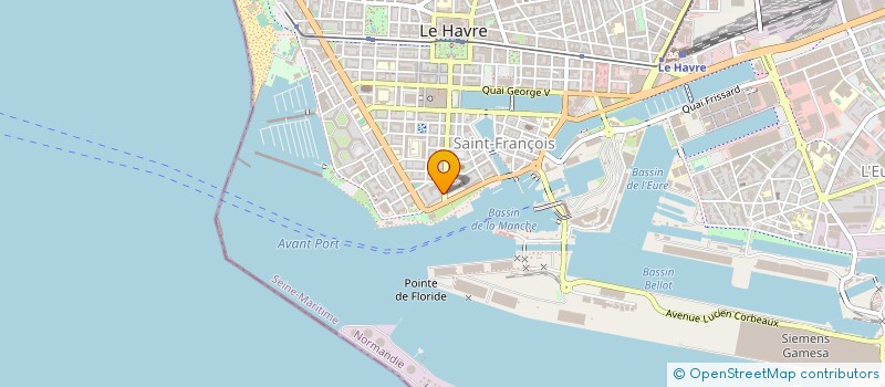 localisation de l'entreprise COMPAGNIE FINANCIERE D'INVESTISSEMENT à LE HAVRE