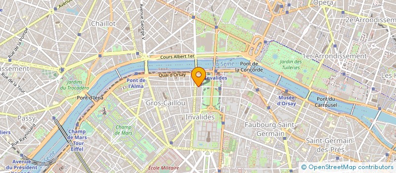 localisation de l'entreprise COMPAGNIE FINANCIERE DE CHOISEUL  PARIS