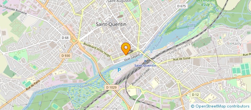localisation de l'entreprise COMPAGNIE FINANCIERE DE CONSTANCE à SAINT-QUENTIN