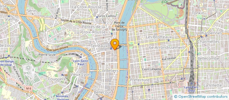 localisation de l'entreprise COMPAGNIE FINANCIERE DE L'OPERA à LYON