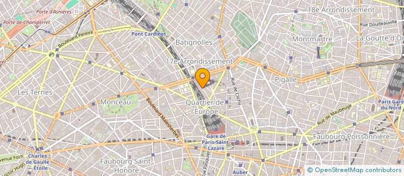 localisation de l'entreprise COMPAGNIE FINANCIERE DE THOT à PARIS