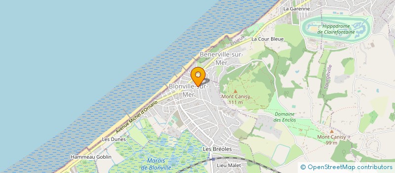 localisation de l'entreprise COMPAGNIE FINANCIERE DELAHAYE  BLONVILLE-SUR-MER