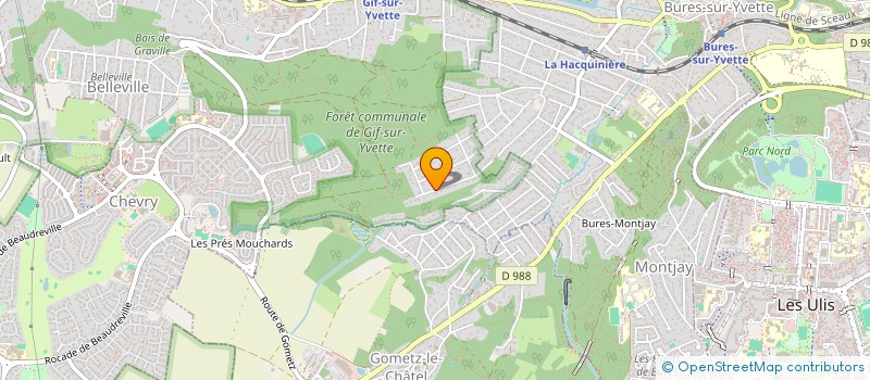 localisation de l'entreprise COMPAGNIE FINANCIERE DES LANDES  GIF-SUR-YVETTE