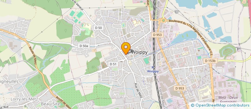 localisation de l'entreprise COMPAGNIE FINANCIERE DOLOMOISE à WOIPPY