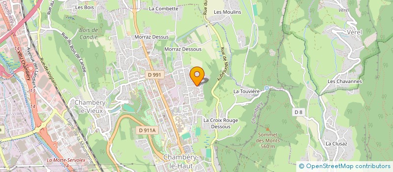 localisation de l'entreprise COMPAGNIE FINANCIERE DU BOISVERT à BASSENS
