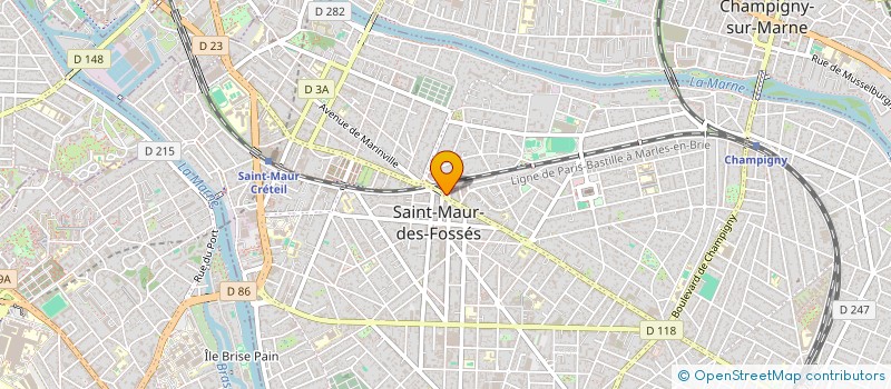 localisation de l'entreprise COMPAGNIE FINANCIERE MALESHERBES à SAINT-MAUR-DES-FOSSES