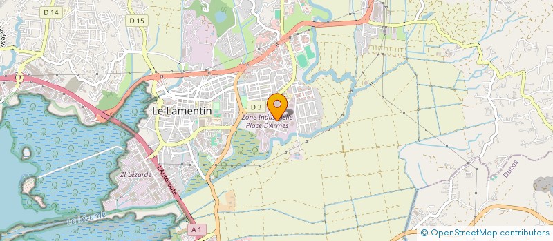 localisation de l'entreprise COMPAGNIE FINANCIERE OUTRE-MER  SCHLCHER