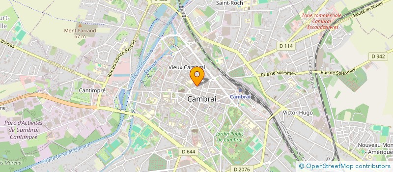 localisation de l'entreprise COMPAGNIE FINANCIERE RESTAURANT BAR à FONTAINE-NOTRE-DAME