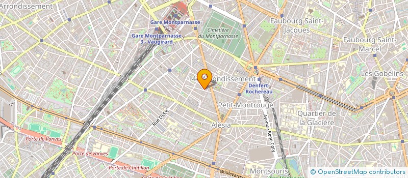 localisation de l'entreprise COMPAGNIE FIRE WALK WITH ME  PARIS