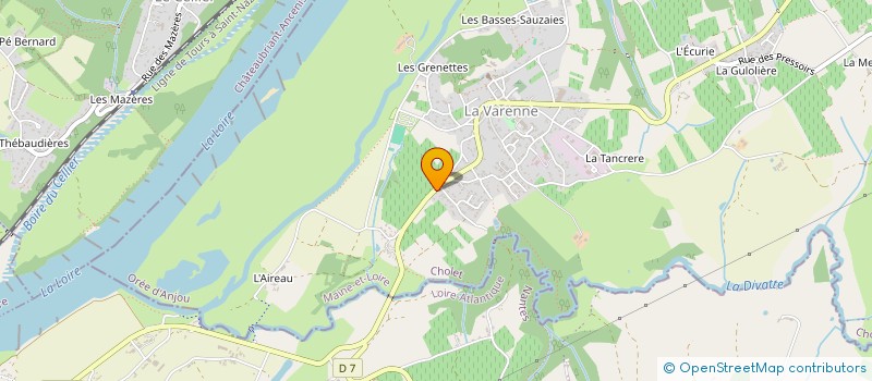 localisation de l'entreprise COMPAGNIE FIREBROTH  OREE-D'ANJOU