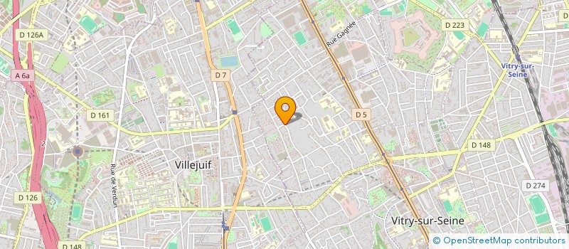 localisation de l'entreprise COMPAGNIE FLAMM'EN REVE à VITRY-SUR-SEINE