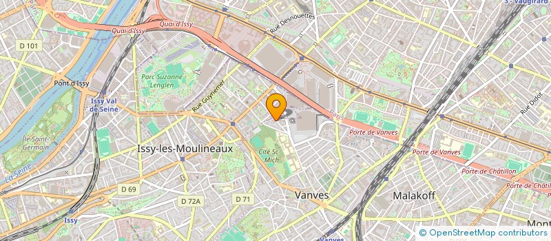 localisation de l'entreprise COMPAGNIE FLIES à ISSY-LES-MOULINEAUX