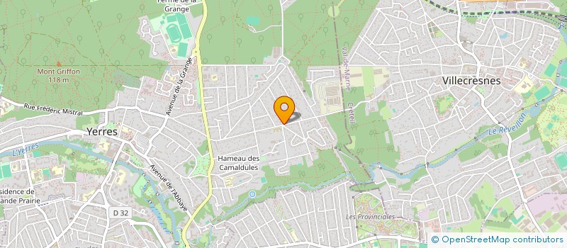 localisation de l'entreprise COMPAGNIE FONCIERE A.C.  YERRES