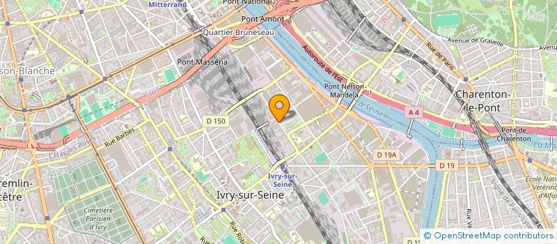 localisation de l'entreprise COMPAGNIE FONCIERE DE COLONNES à IVRY-SUR-SEINE