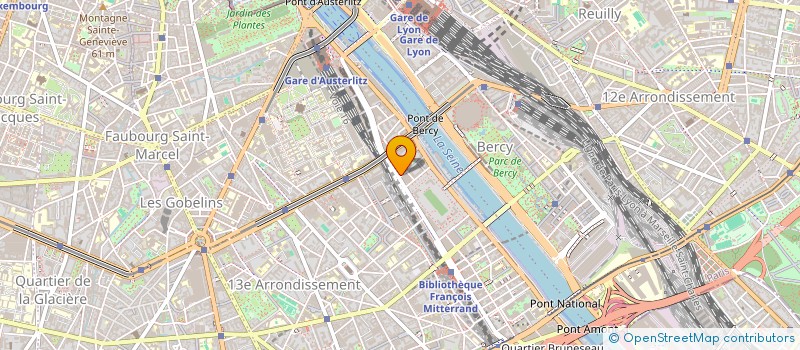 localisation de l'entreprise COMPAGNIE FONCIERE DE CONSTRUCTION à PARIS