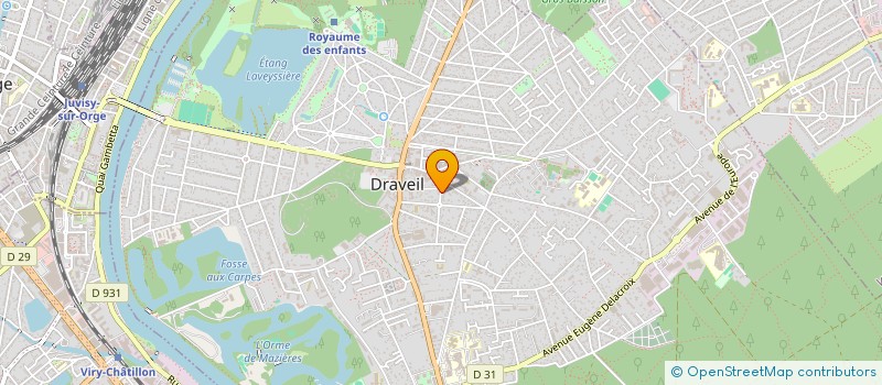 localisation de l'entreprise COMPAGNIE FONCIERE DU PARC à DRAVEIL