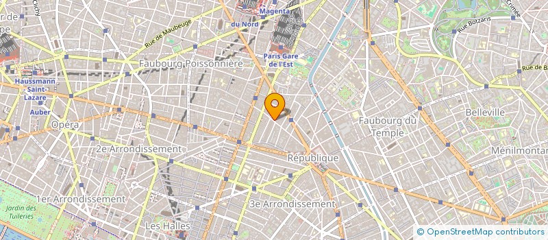 localisation de l'entreprise COMPAGNIE FONCIERE PASTEUR ROUAZE  PARIS