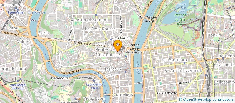localisation de l'entreprise COMPAGNIE FORLANE à LYON