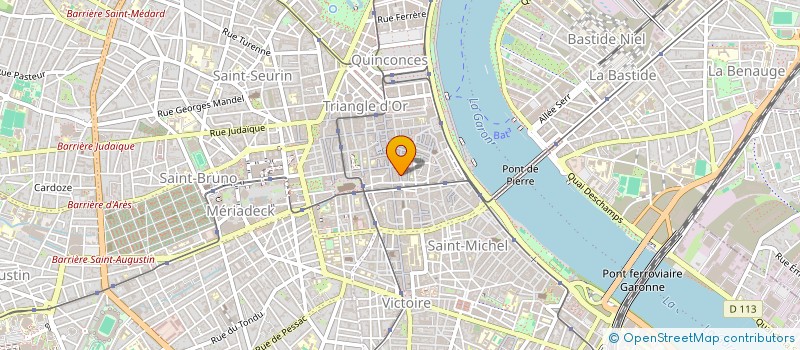 localisation de l'entreprise COMPAGNIE FRANCAISE  BORDEAUX