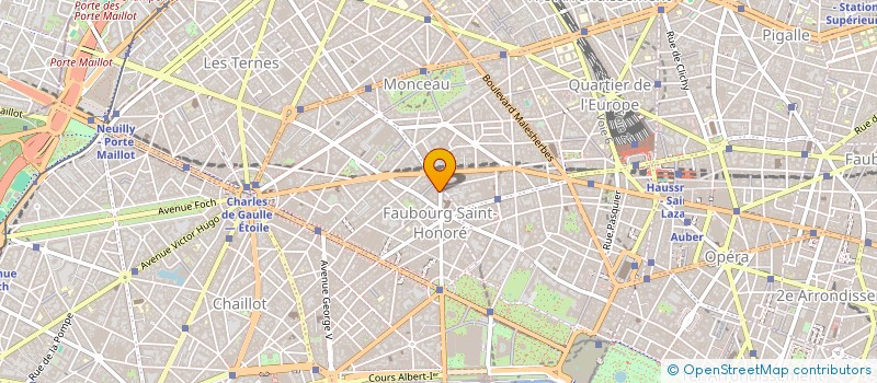 localisation de l'entreprise COMPAGNIE FRANCAISE D'AUDIT  PARIS