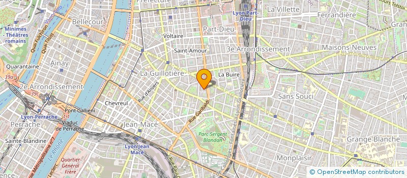 localisation de l'entreprise COMPAGNIE FRANCAISE DE CHAUSSURES à LYON