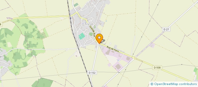 localisation de l'entreprise COMPAGNIE FRANCAISE DE COMMERCIALISATION DE MONTAGE ET DE MAINTENANCE  TRICOT