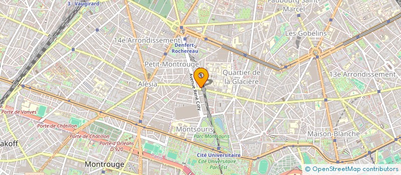 localisation de l'entreprise COMPAGNIE FRANCAISE DE CREATION ARTISTIQUE  PARIS