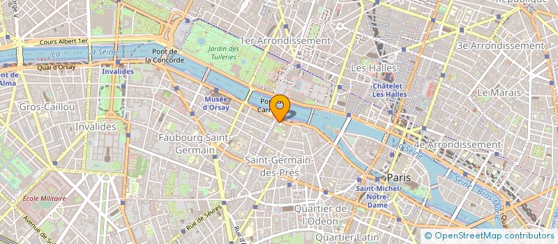 localisation de l'entreprise COMPAGNIE FRANCAISE DE LOGISTIQUE à PARIS