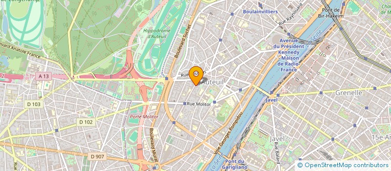 localisation de l'entreprise COMPAGNIE FRANCAISE DE PARTICIPATIONS MOBILIERES ET IMMOBILIERES  PARIS