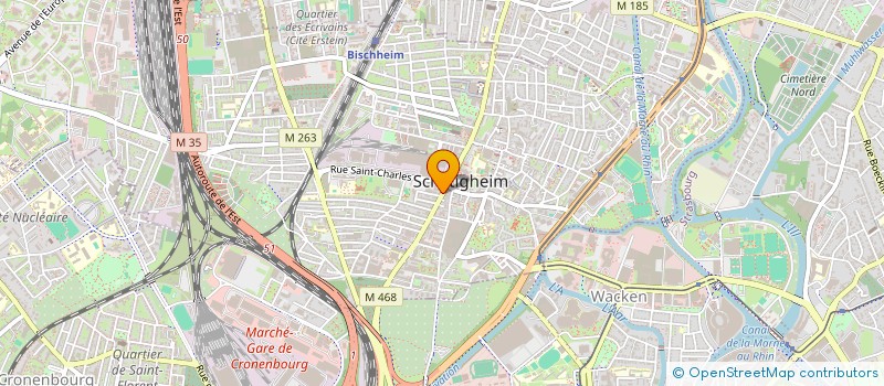 localisation de l'entreprise COMPAGNIE FRANCAISE DE TRANSMISSIONS à SCHILTIGHEIM