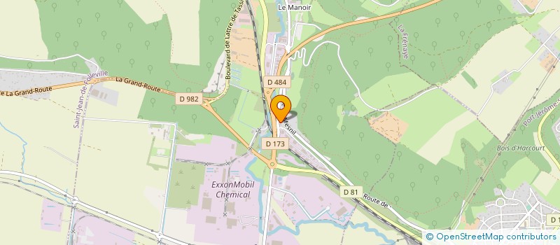 localisation de l'entreprise COMPAGNIE FRANCAISE ECO HUILE à LILLEBONNE