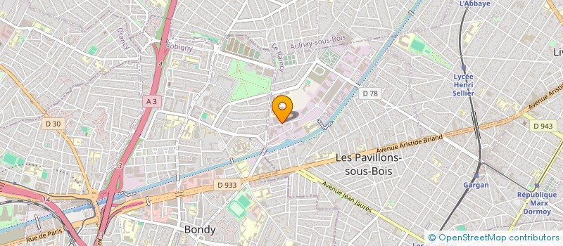 localisation de l'entreprise COMPAGNIE FRANCILIENNE DE COMPACTAGE à LES PAVILLONS-SOUS-BOIS