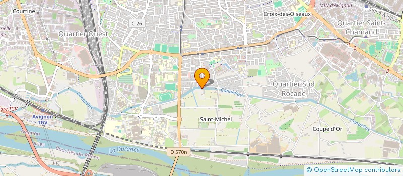 localisation de l'entreprise COMPAGNIE FRANCINE & JOSEPHINE  AVIGNON