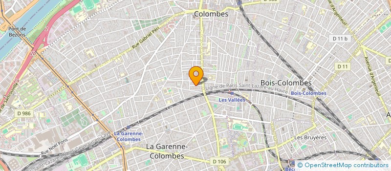 localisation de l'entreprise COMPAGNIE FUMINEIGE à COLOMBES