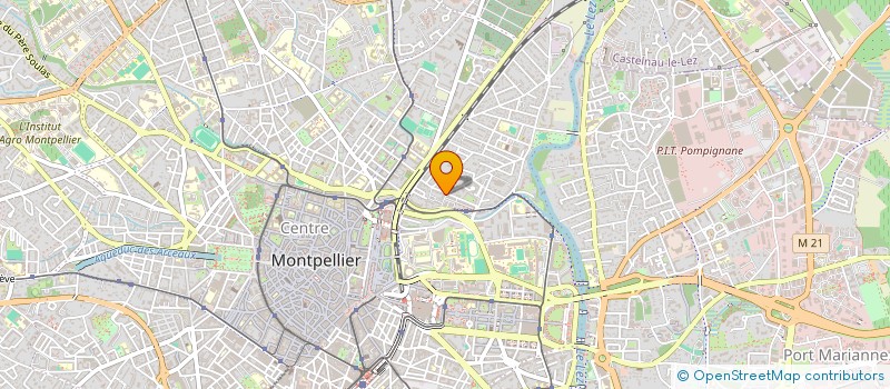 localisation de l'entreprise COMPAGNIE GAUBI  SAINT-SORLIN-DE-MORESTEL