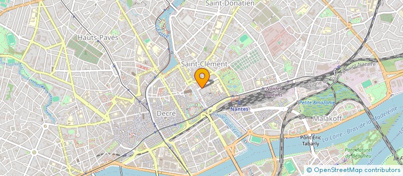 localisation de l'entreprise COMPAGNIE GENDRE IDEAL  NANTES