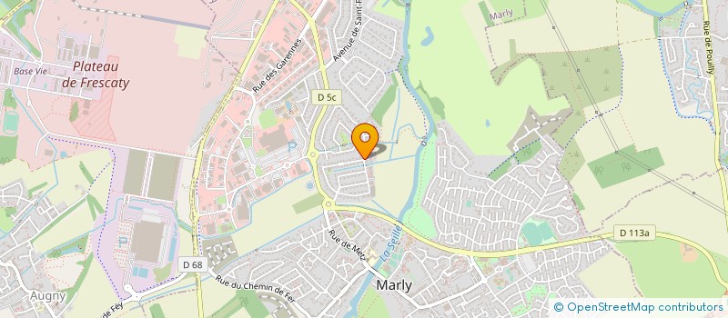 localisation de l'entreprise COMPAGNIE GENERALE AUTOMOBILES  MARLY